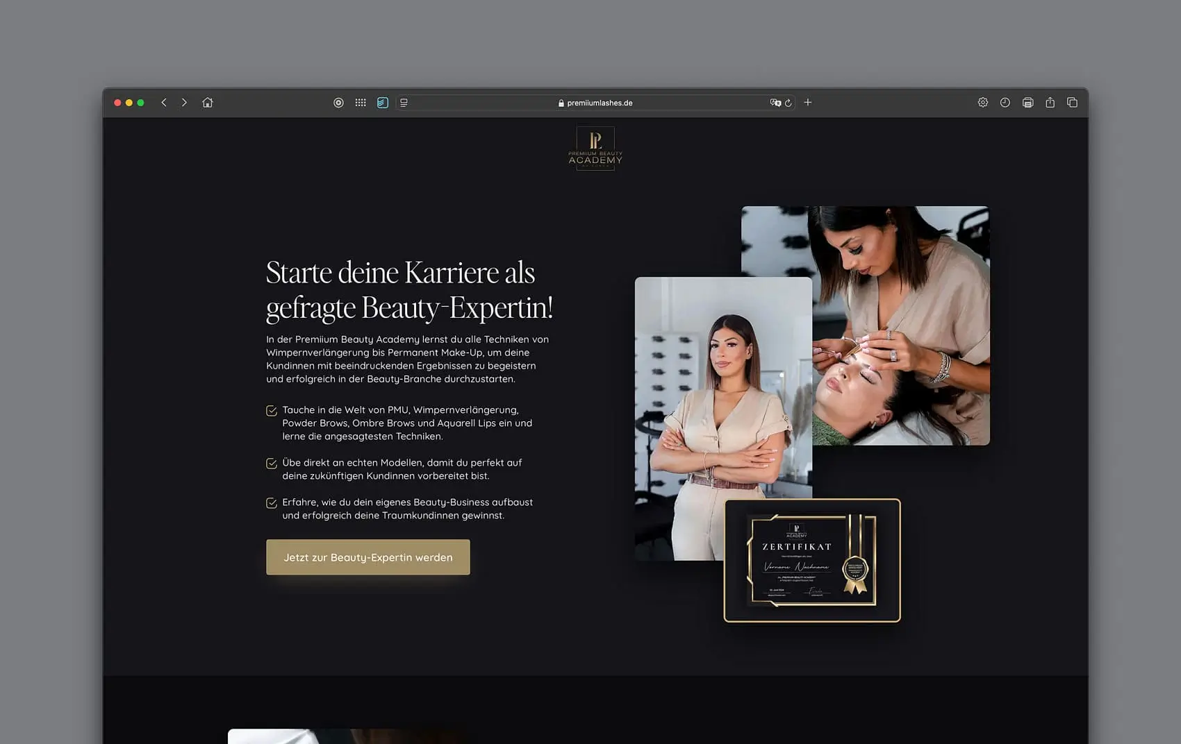 Webseiten designer - Designer von Webseiten - Kunden Webseite - webseiten erstellen lassen