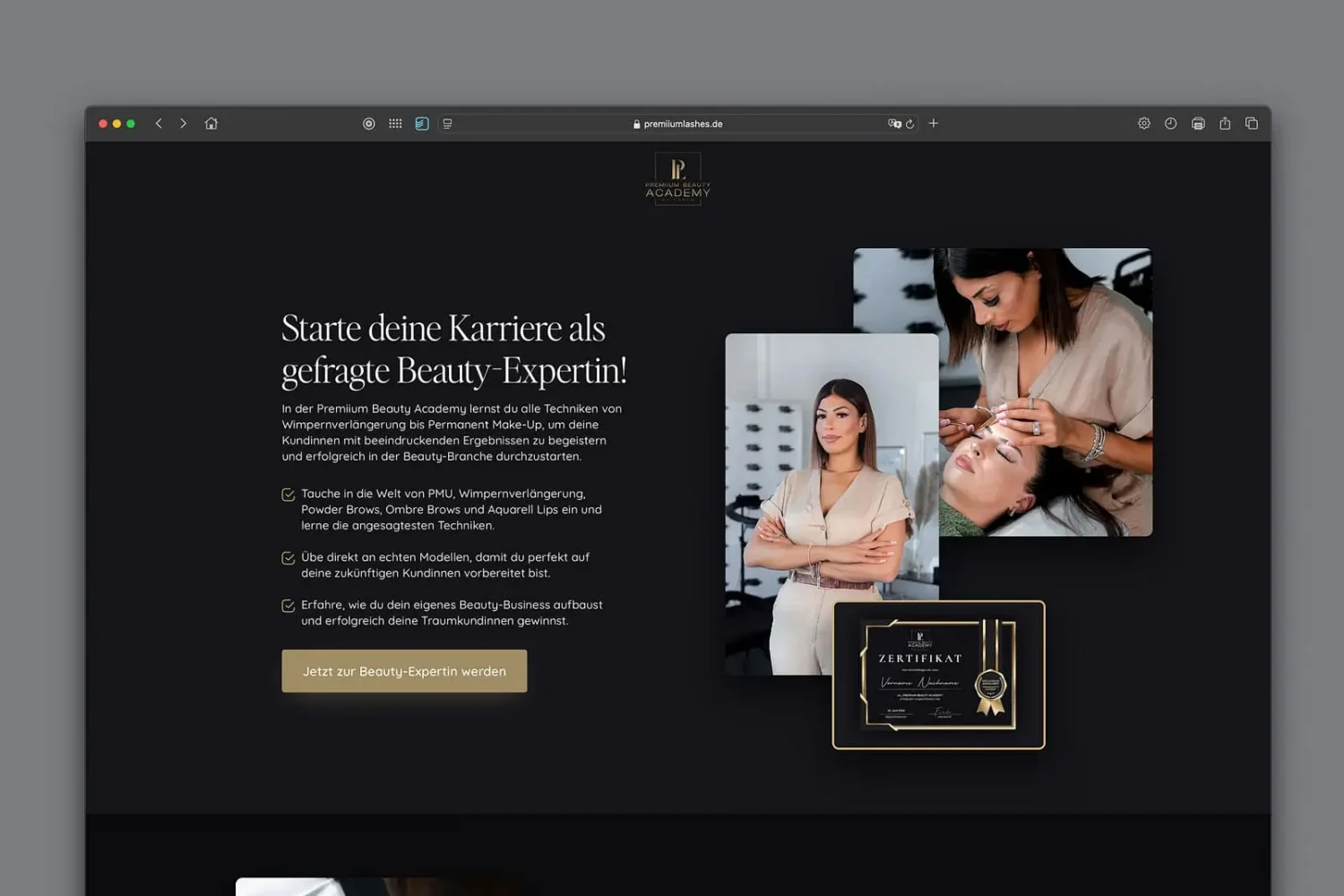 Webseiten designer - Designer von Webseiten - Kunden Webseite - webseiten erstellen lassen